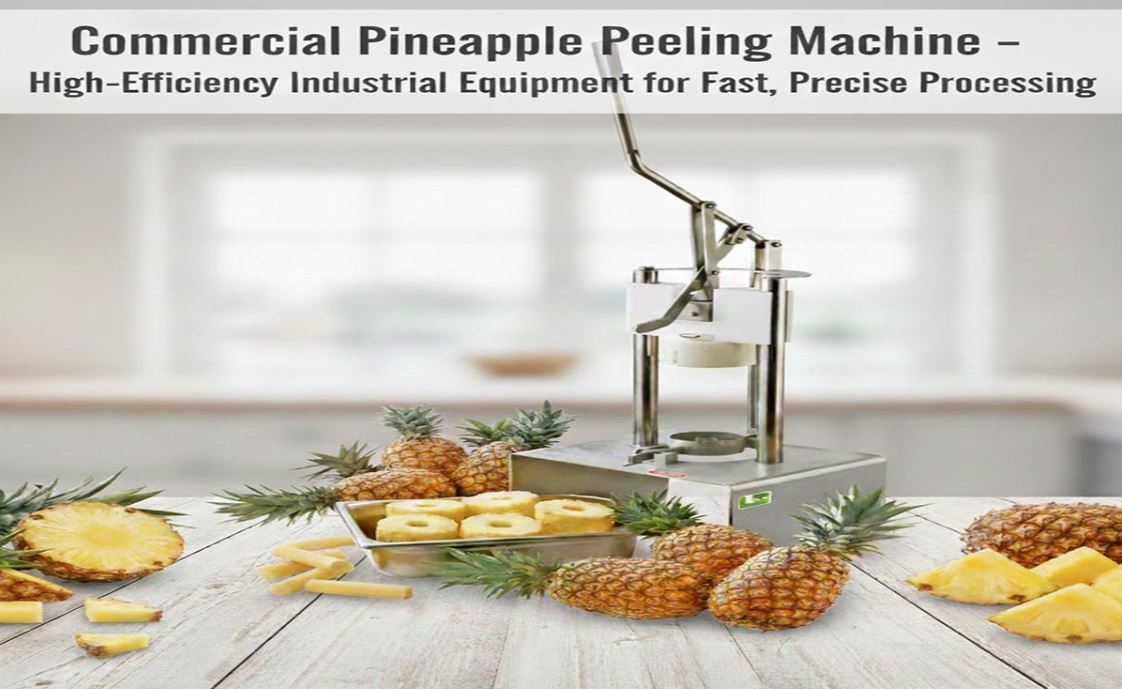 Commercial Pineapple Peeling Machine – High-Efficiency Industrial Equipment for Fast, Precise Processing